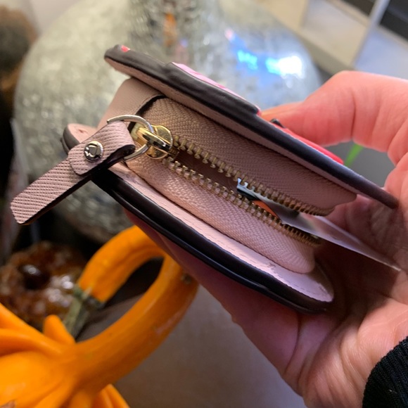SOLD⛔️Authentic Kate Spade leather trim coin case - Picture 4 of 8